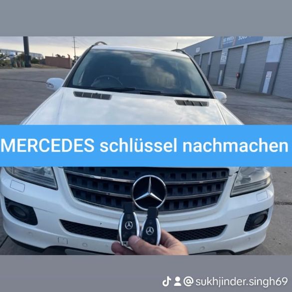 MERCEDES schlüssel nachmachen 